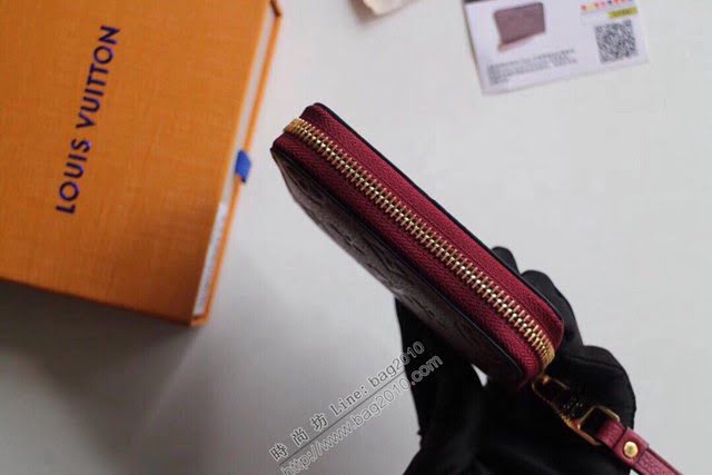 lv女錢包 短款拉鏈零錢包 M60574 lv拉鏈零錢包  lvqb1083